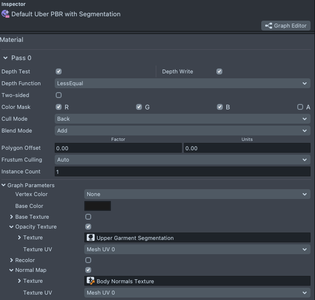 Image of Default Uber PBR with Segmentation