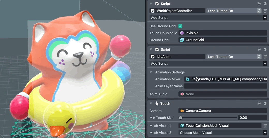 Animated Object Template