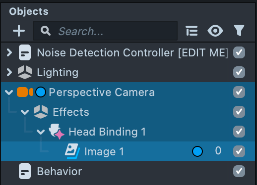 Image showing a new FaceImage attached to the camera