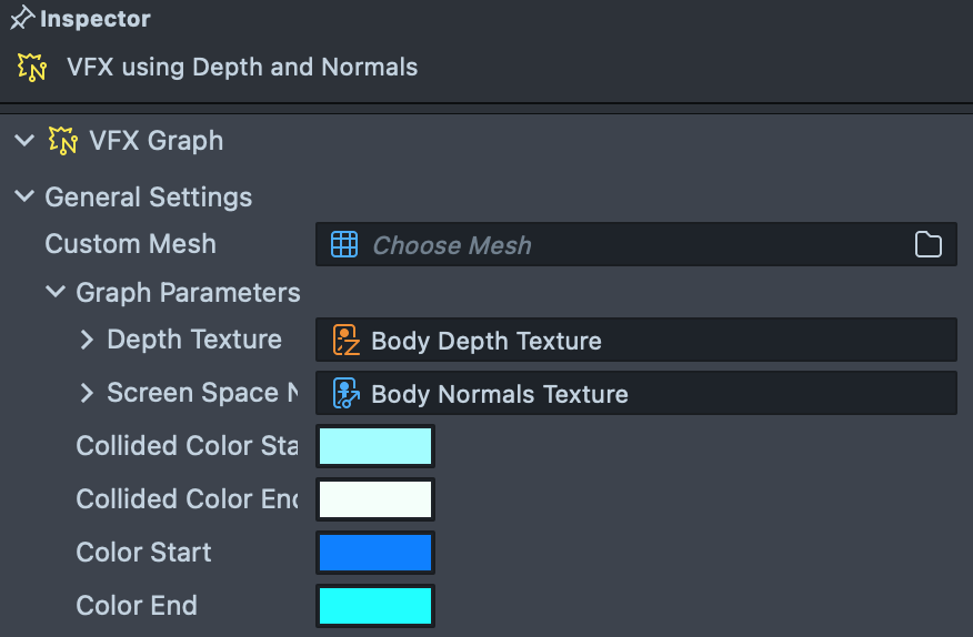 Image of VFX using Depth and Normals