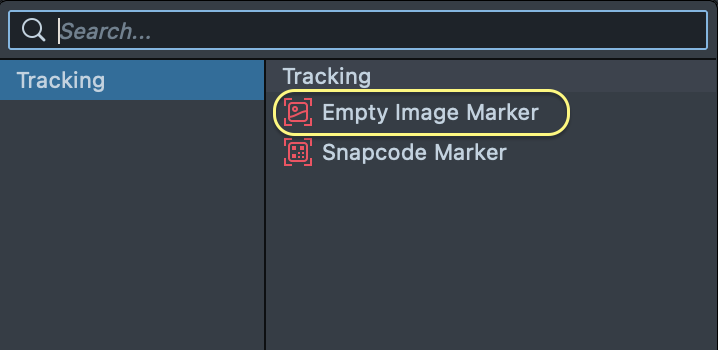 Image showcasing the selection of Image Marker