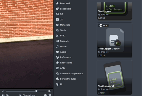 Adding LSO from Asset Library