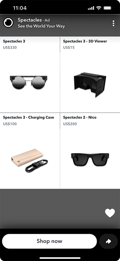 Fully Dynamic Collection Ad Example