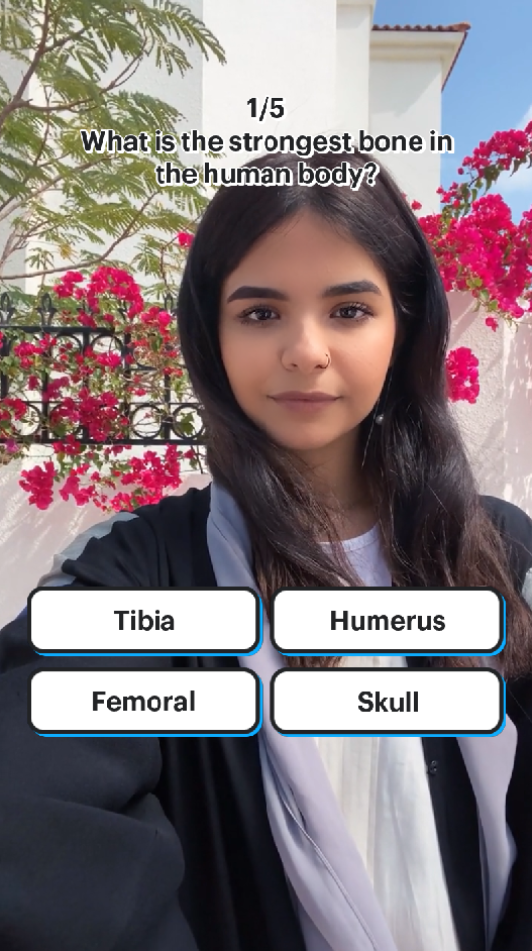 Human body knowledge: questions