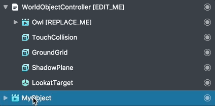 Interactive Look At Template