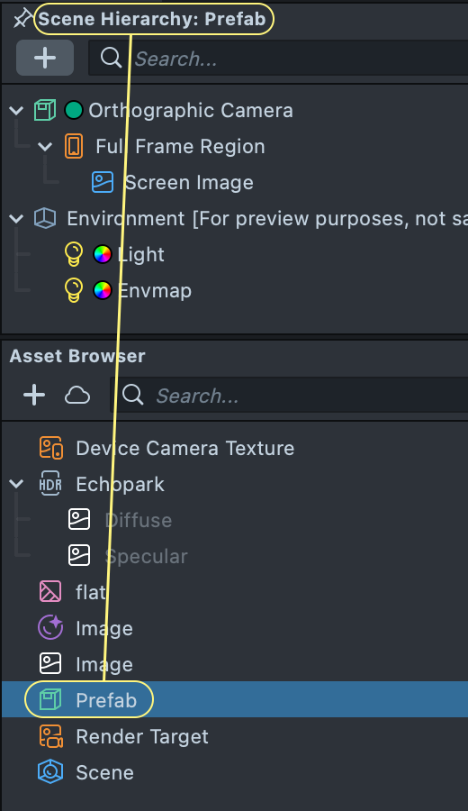 Prefab Editing in Scene Hierarchy