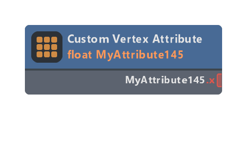 Custom Vertex Attribute