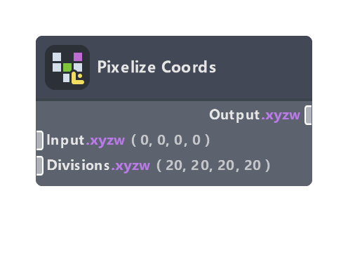 Pixelize Coords