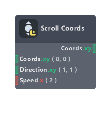 Scroll Coords