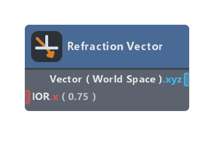 Refraction Vector