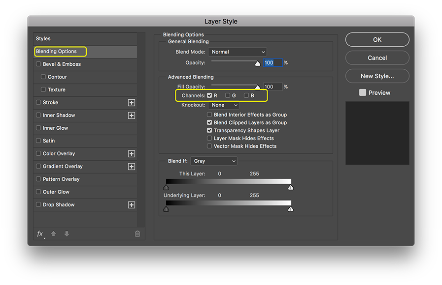 PARAMS texturing in Photoshop