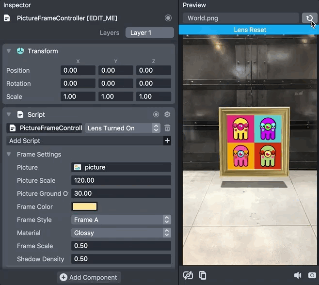 Picture Frame Template