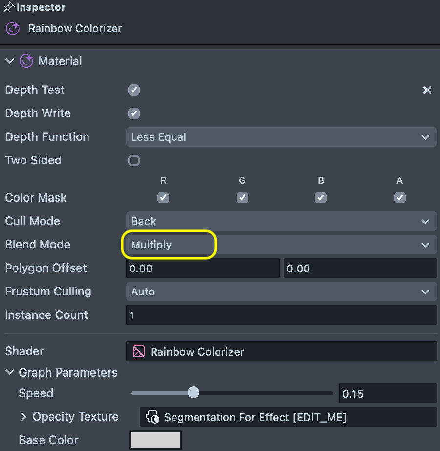 Static picture of Multiply Blend Mode