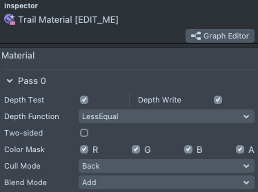 Static picture of Trail Material