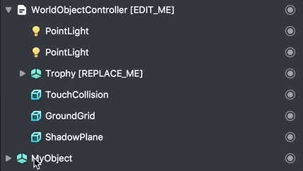 Static Object Template