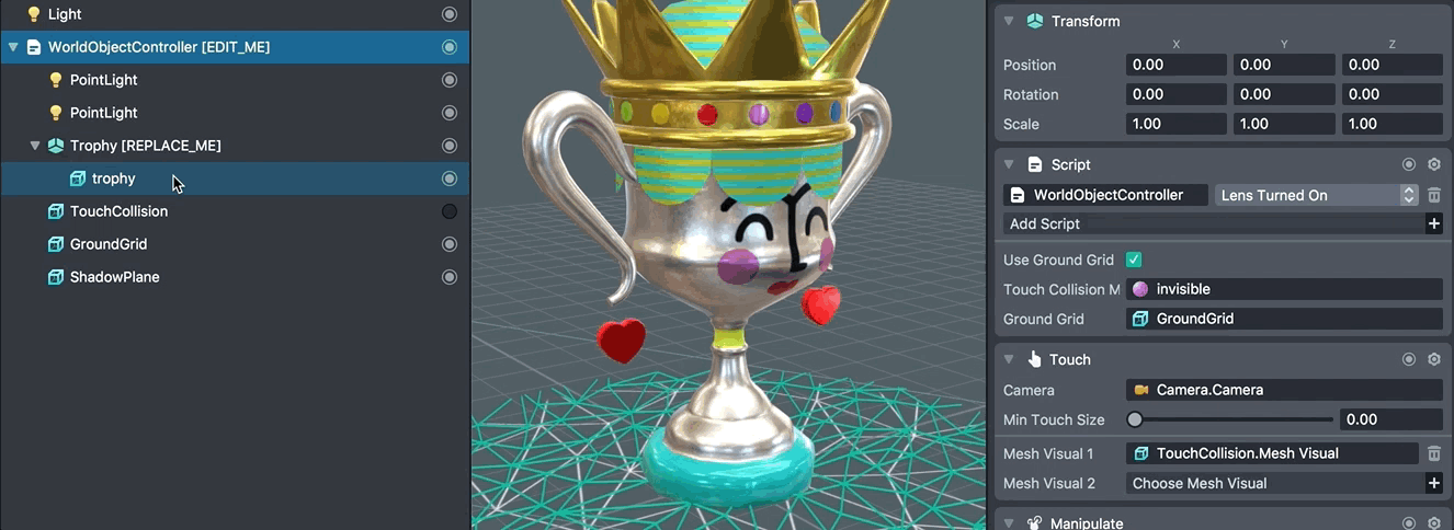 Static Object Template