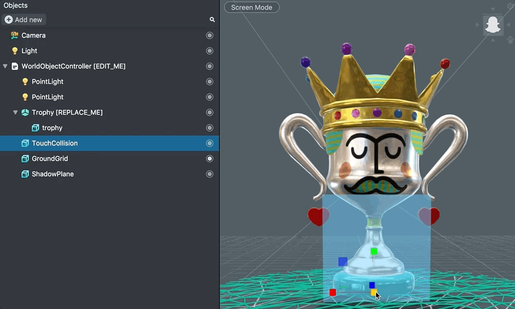 Static Object Template