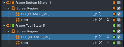 Variant  1  background  objects