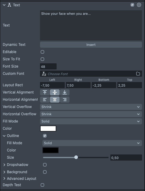 Variant  2  tagline  text  component