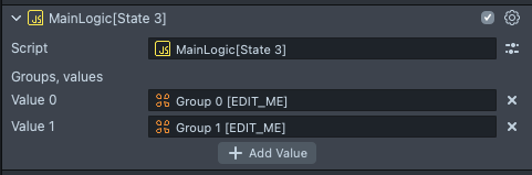 Variant  3  MainLogic  parameters