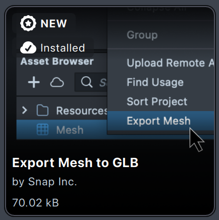 Plugin thumbnail showing how to open the plugin
