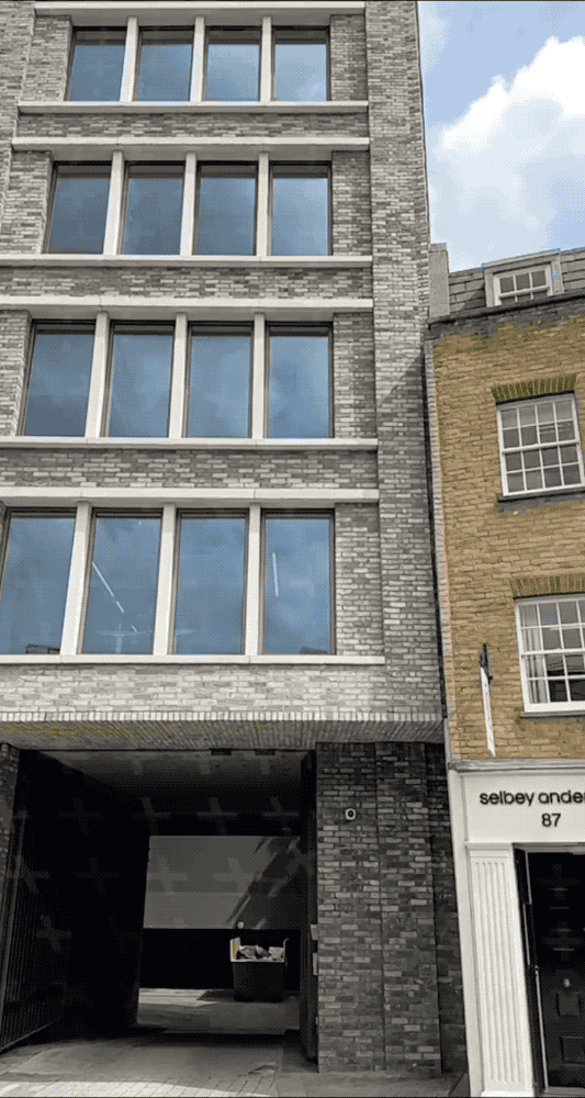 gif of example 2: tapping city mesh.